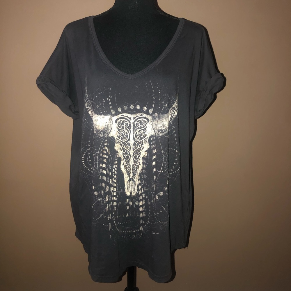 Miss Me Embellished Oversized T-shirt
